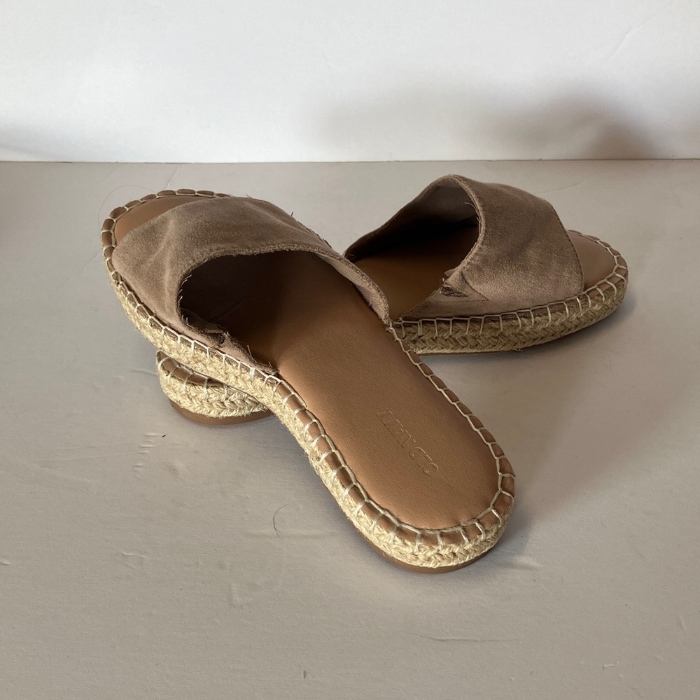 Old Navy Brown Espadrille Slides